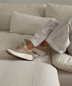 Dolen Sneakers Lt Blush Knit