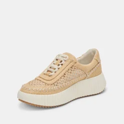 Dolen Sneakers Lt Natural Raffia