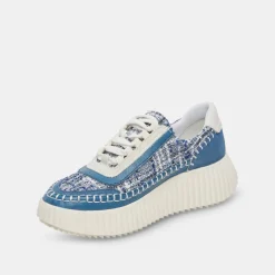 Dolen Sneakers Navy Multi Woven
