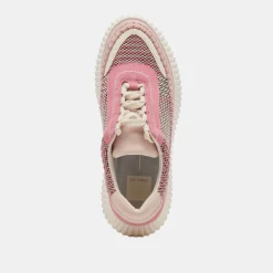 Dolen Sneakers Pink Multi Woven