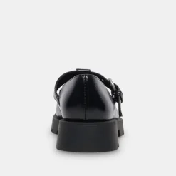 Ebbie Flats Midnight Patent Leather