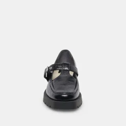 Ebbie Flats Midnight Patent Leather