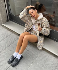 Elias Flats Black Leather