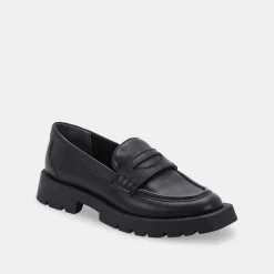 Elias Flats Black Leather