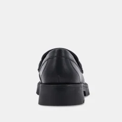 Elias Flats Black Leather