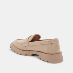 Elias Flats Dune Suede