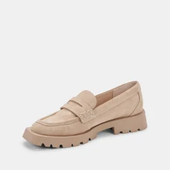 Elias Flats Dune Suede