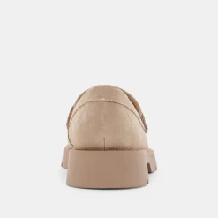 Elias Flats Dune Suede