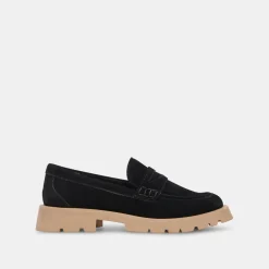 Elias Flats Midnight Suede