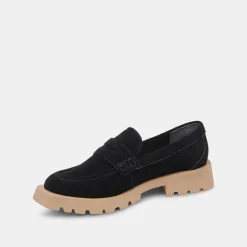 Elias Flats Midnight Suede