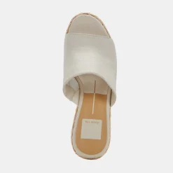 Elora Heels Ivory Leather