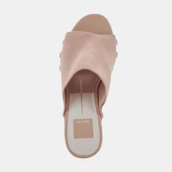 Emol Heels Blush Suede