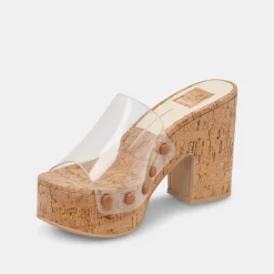 Emol Heels Crystal Vinyl