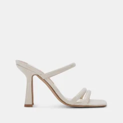 Fort Heels Ivory Embossed Stella
