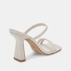 Fort Heels Ivory Embossed Stella