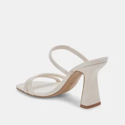 Fort Heels Ivory Embossed Stella