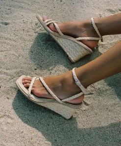 Gemini Wedges Lt Natural Raffia