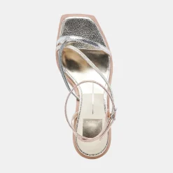 Gemini Wedges Metallic Multi Crackled Stella