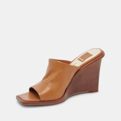 Gilded Wedges Acorn Leather