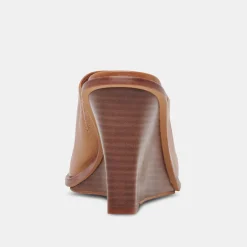 Gilded Wedges Acorn Leather