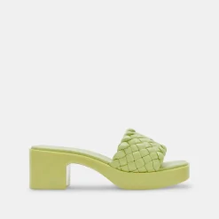 Goldy Sandals Light Green Stella