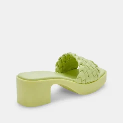 Goldy Sandals Light Green Stella