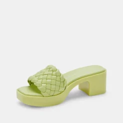 Goldy Sandals Light Green Stella