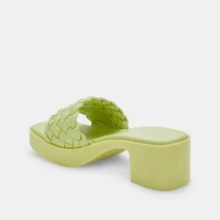 Goldy Sandals Light Green Stella