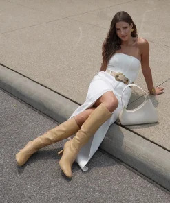 Gyra Boots Tan Leather