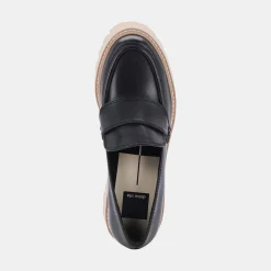 Halona Loafers Black Leather