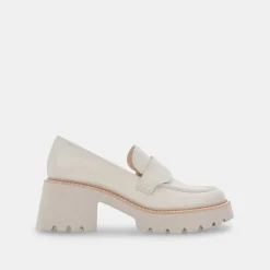 Halona Loafers Ivory Leather