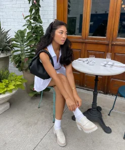 Halona Loafers Ivory Leather