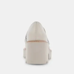 Halona Loafers Ivory Leather