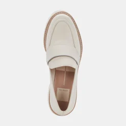 Halona Loafers Ivory Leather