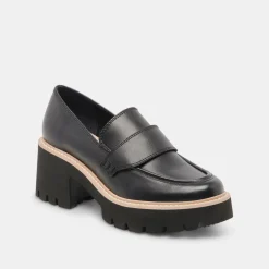Halona Loafers Onyx Leather