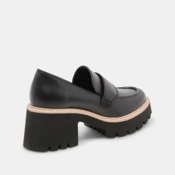 Halona Loafers Onyx Leather