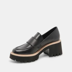 Halona Loafers Onyx Leather