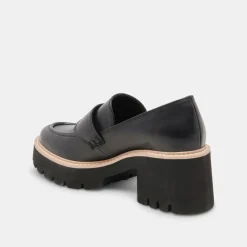 Halona Loafers Onyx Leather