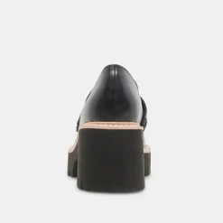 Halona Loafers Onyx Leather