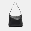 Hana Shoulder Bag Black Leather