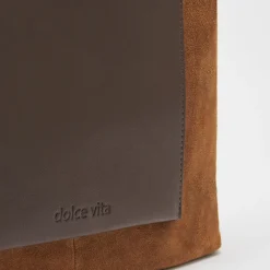 Hana Shoulder Bag Tobacco Suede