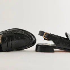 Hardi Loafers Midnight Crinkle Patent