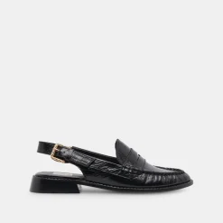 Hardi Loafers Midnight Crinkle Patent