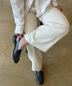 Hardi Loafers Midnight Crinkle Patent