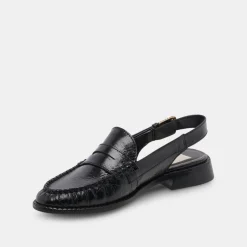 Hardi Loafers Midnight Crinkle Patent