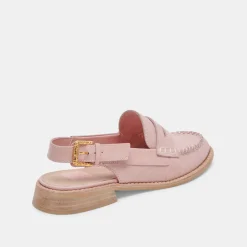 Hardi Loafers Pink Crinkle Patent