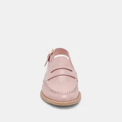 Hardi Loafers Pink Crinkle Patent