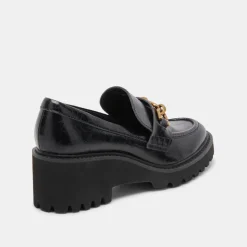 Harlen Loafer Midnight Crinkle Patent