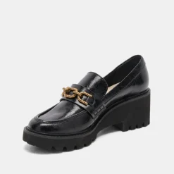 Harlen Loafer Midnight Crinkle Patent