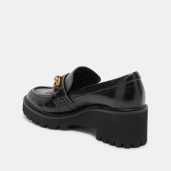 Harlen Loafer Midnight Crinkle Patent